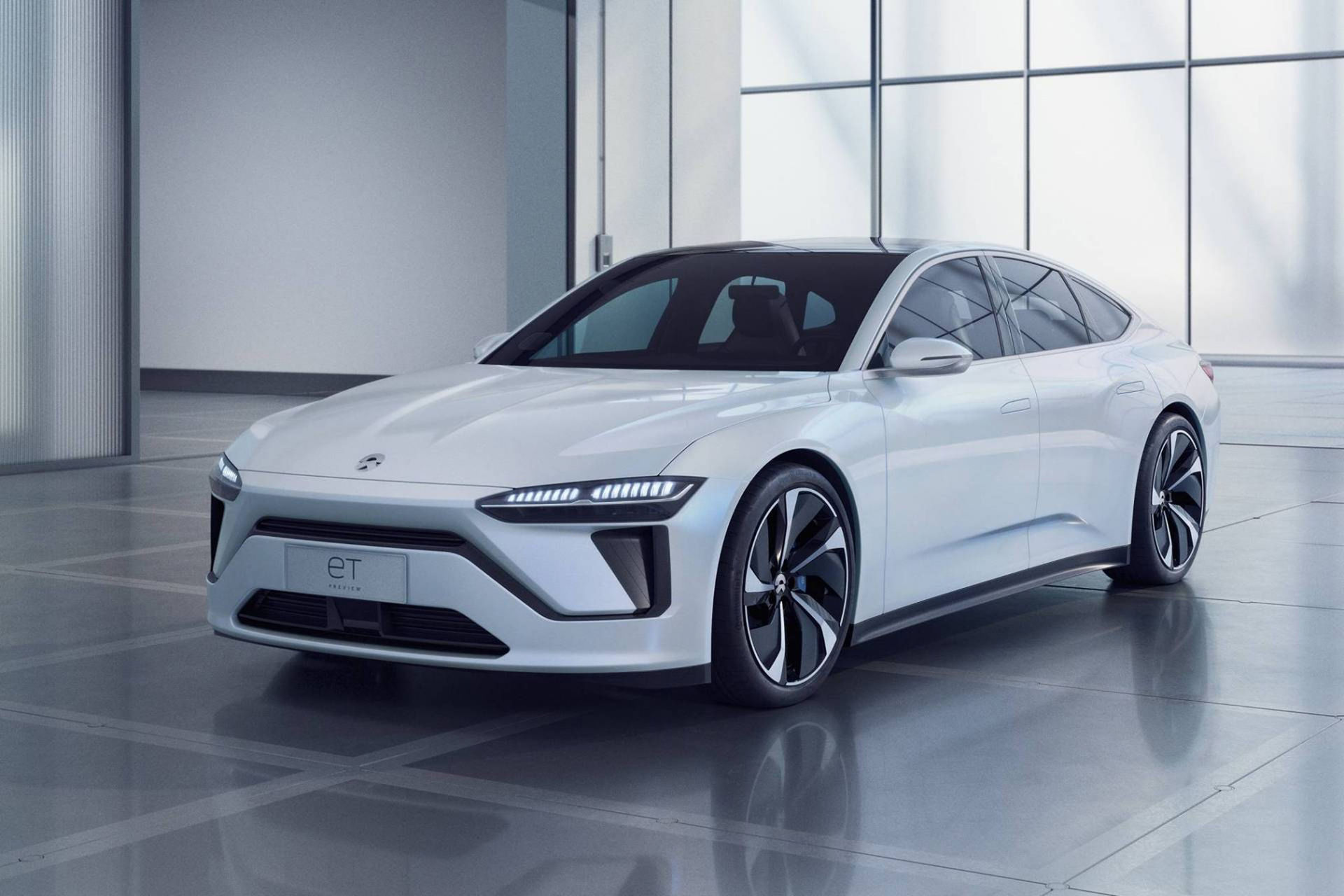 Nio visar nya eldrivna konceptbilen ET Preview