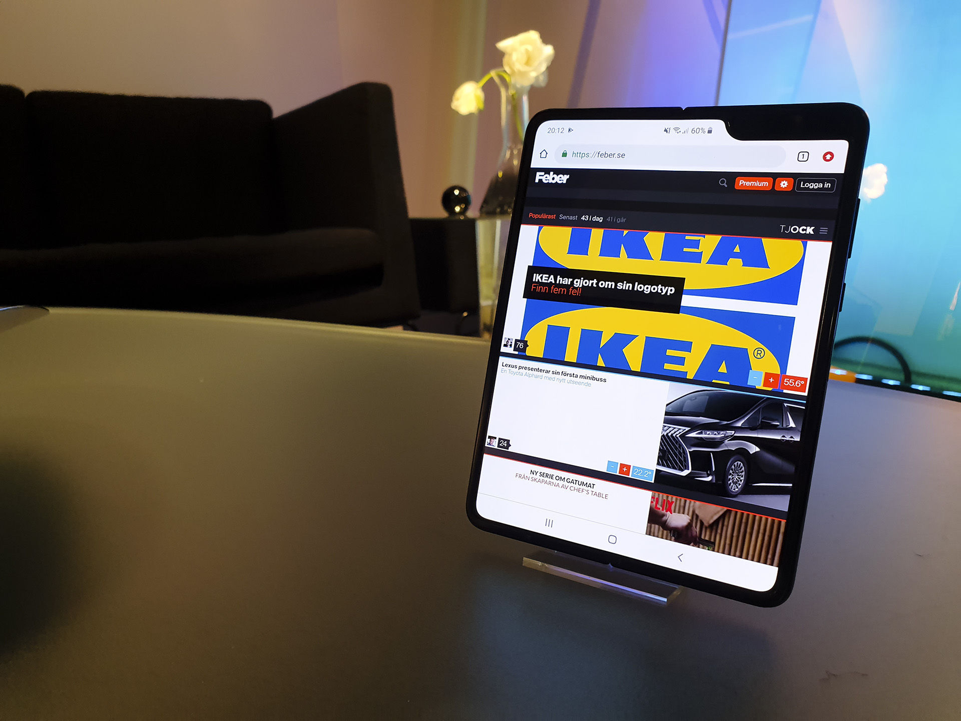 Vi har pillat på Samsung Galaxy Fold 