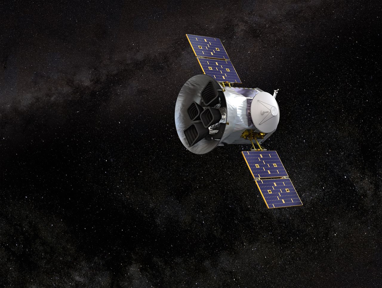 TESS har hittat en första exoplanet som är lika stor som jorden