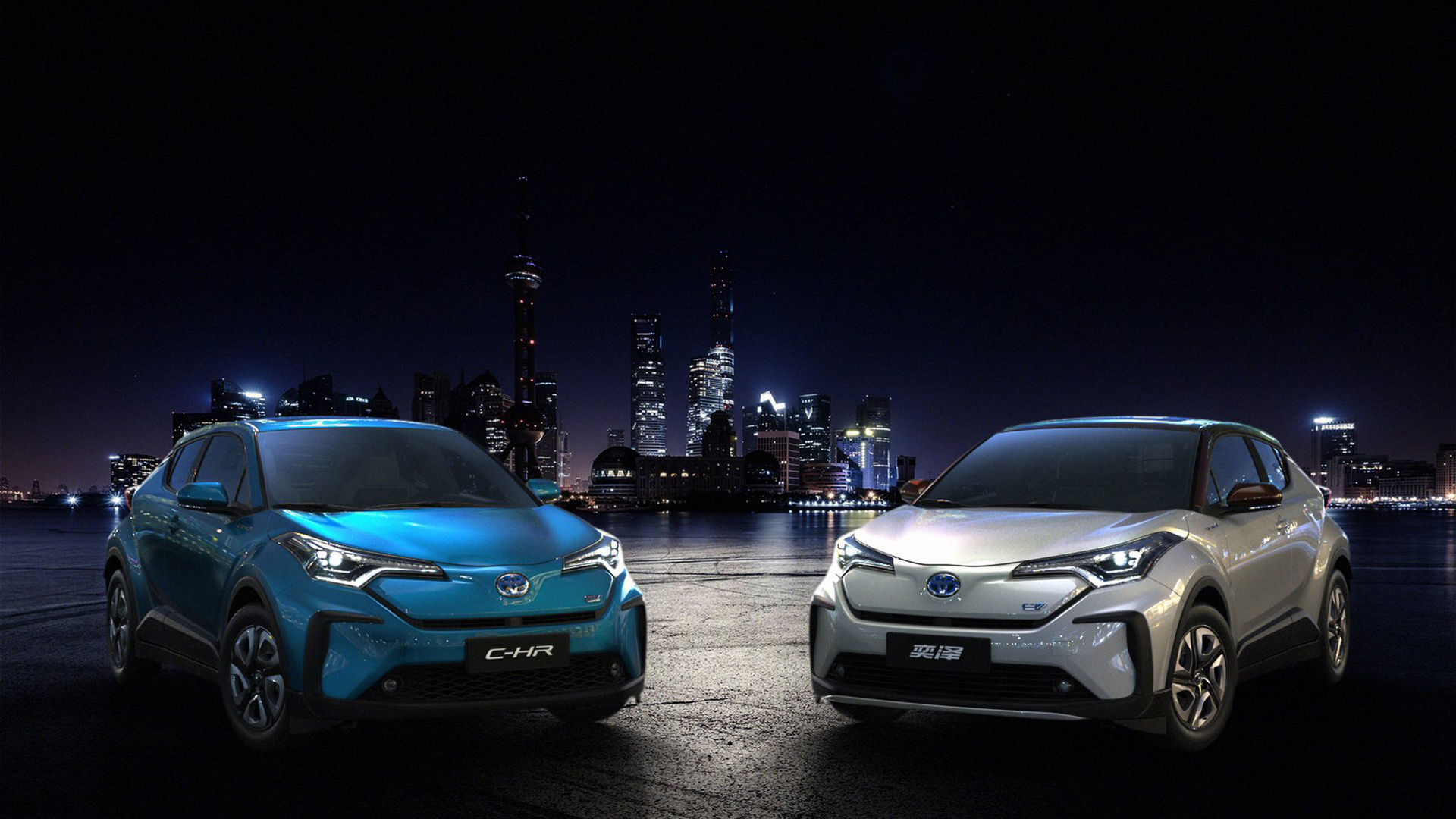 Toyota presenterar eldriven version av C-HR