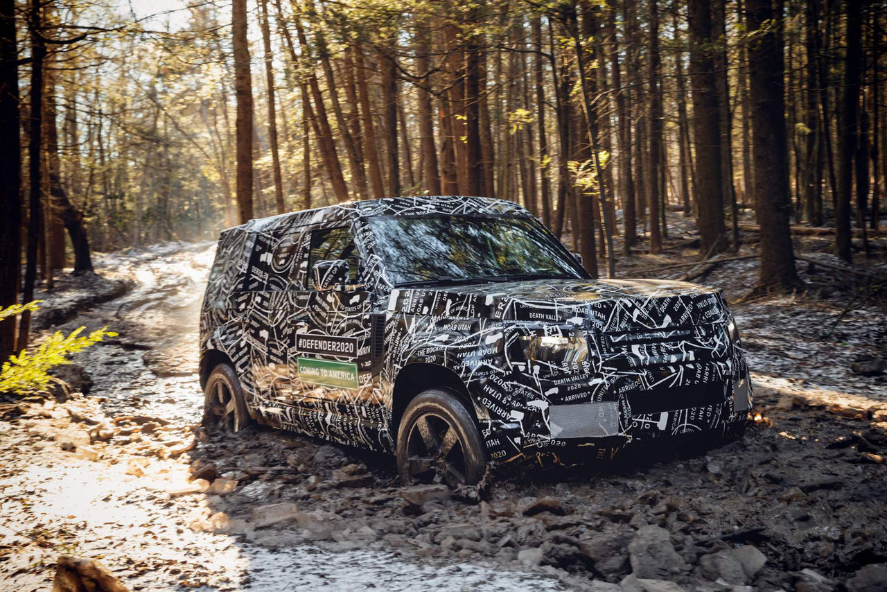Nya Land Rover Defender presenteras i september