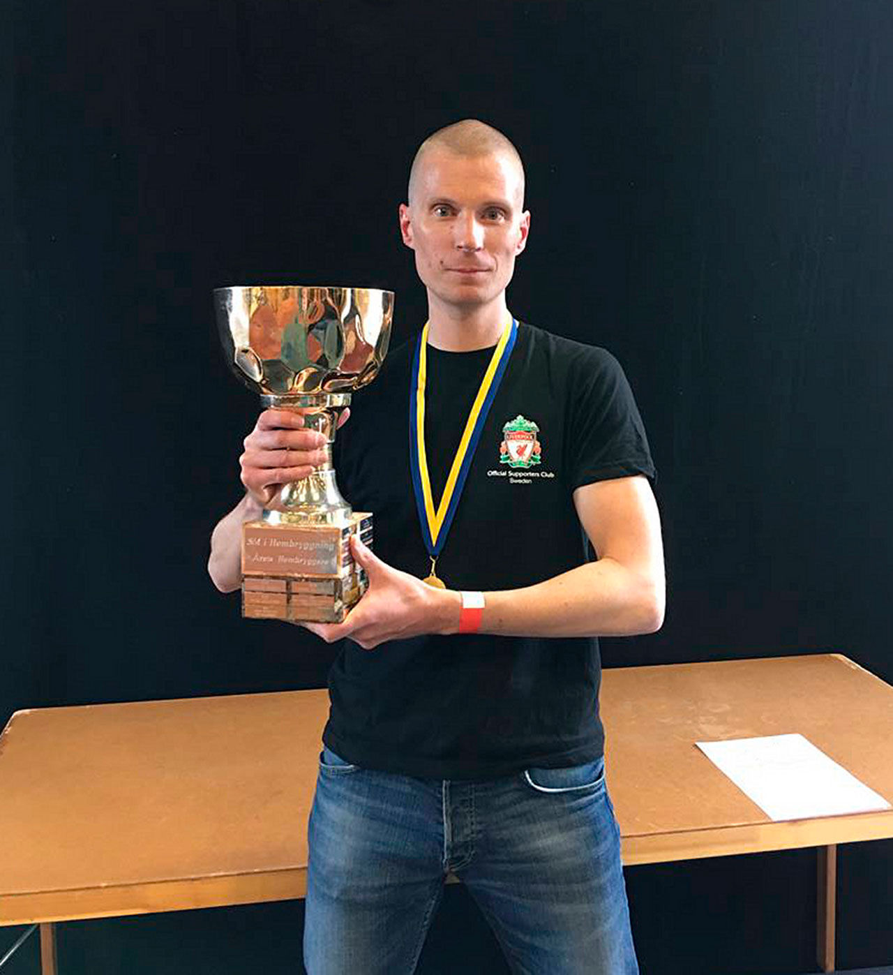 Henrik är svensk mästare i hembryggd öl 2019