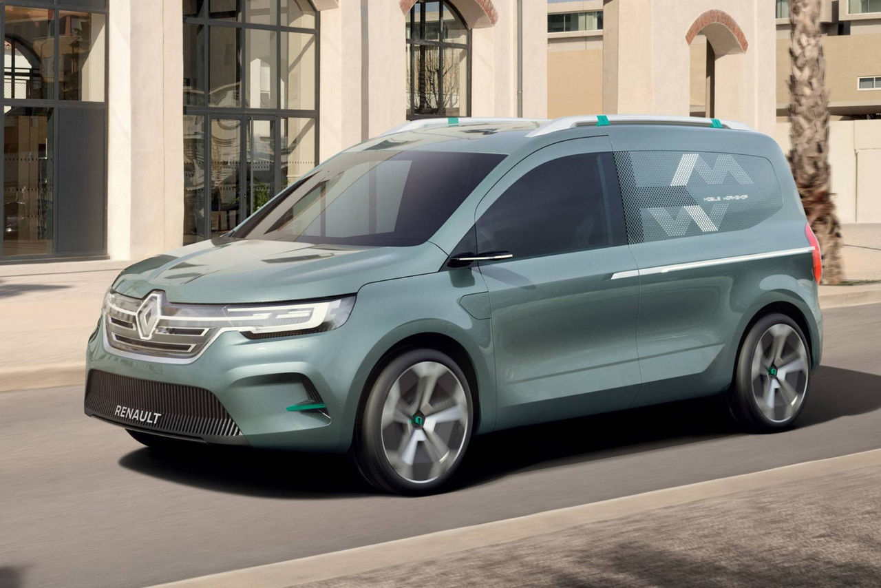 Renault visar ny eldriven Kangoo som koncept