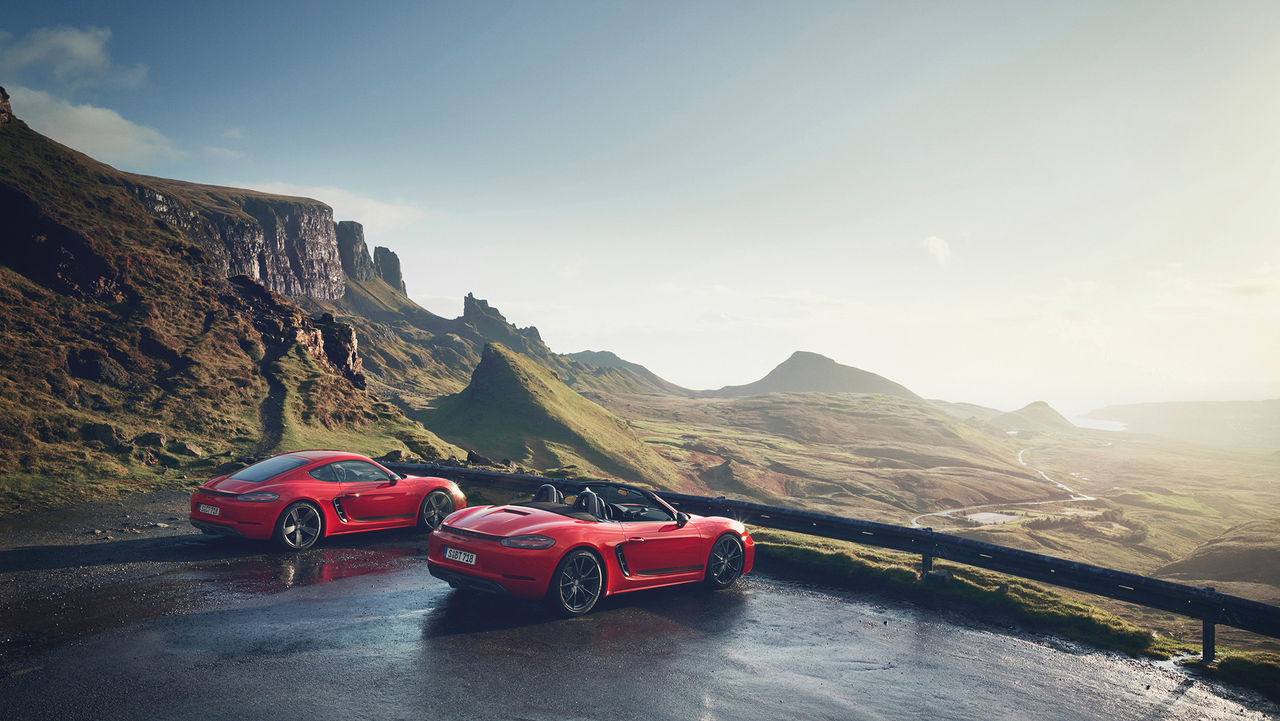Porsche Boxster och Cayman kommer med ren eldrift