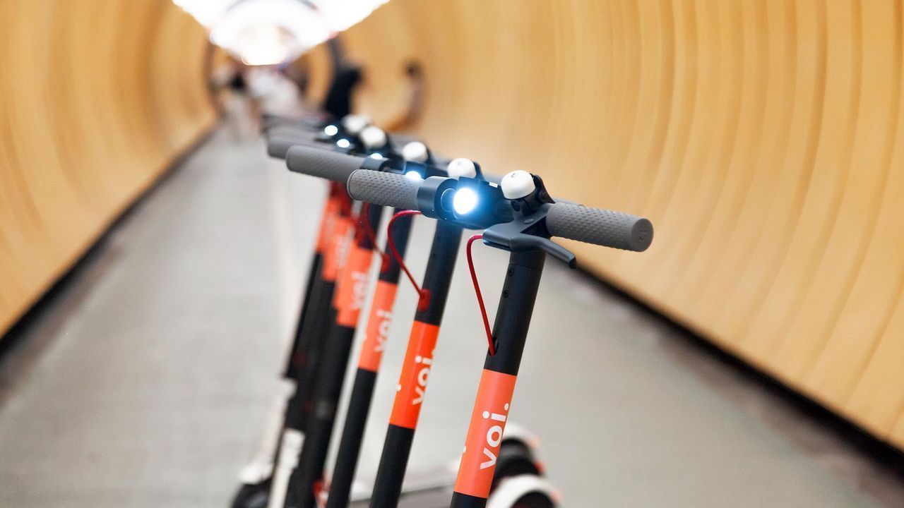 Vois elsparkcyklar sägs ha livslängd på lite över fem veckor