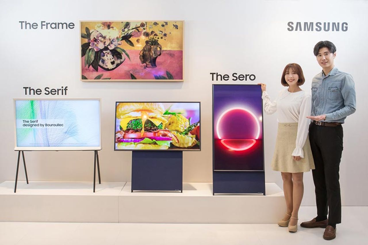 Samsung släpper den vertikala tv-apparaten The Sero