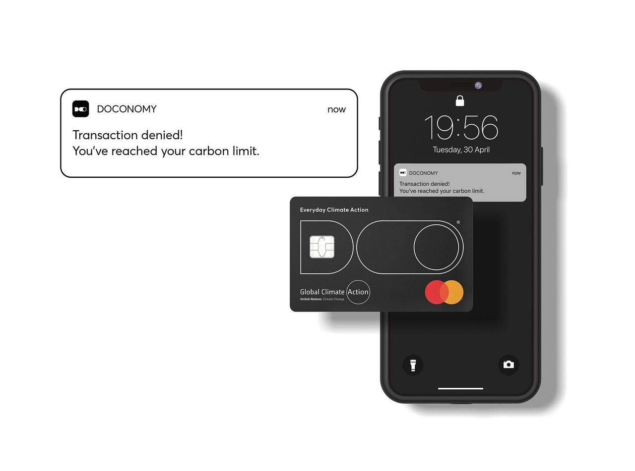 Det här kreditkortet har en klimatkonsumtionsgräns