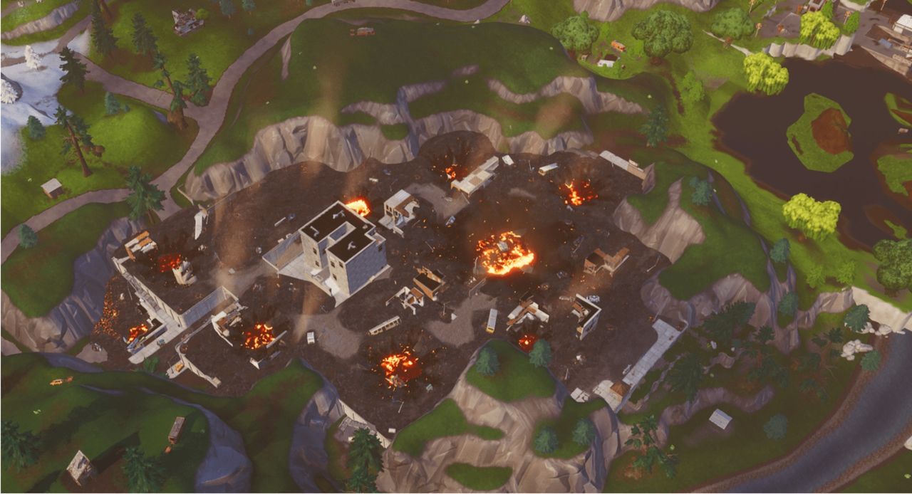 Fortnite-event förstör Tilted Towers
