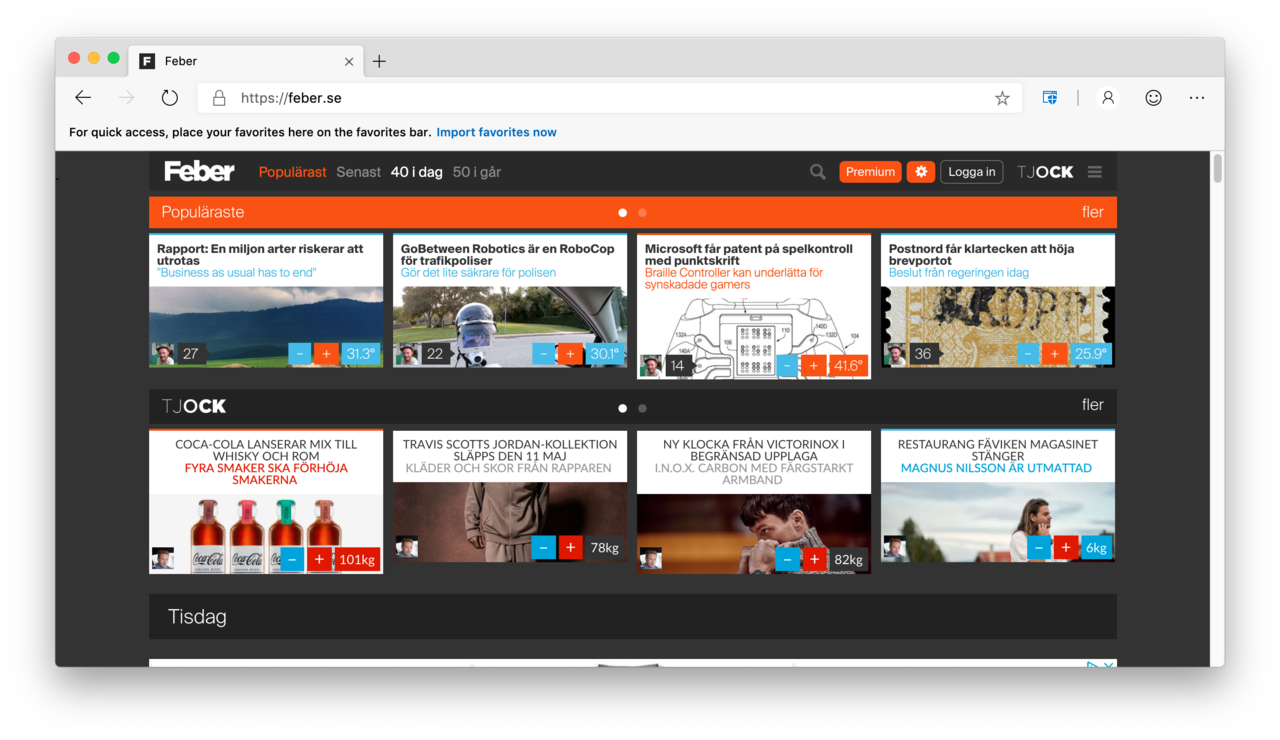Nu kan du testa Edge på macOS