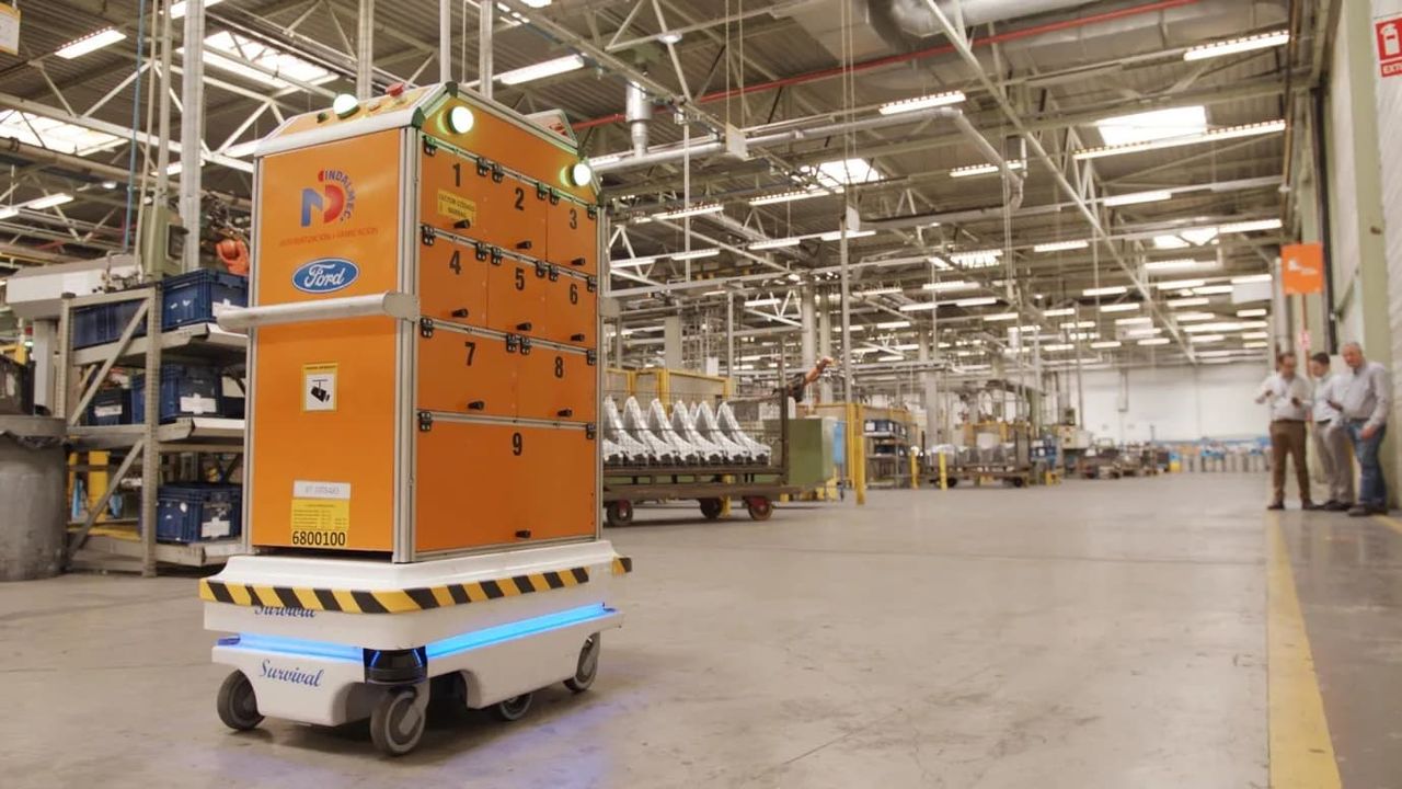 Ford visar upp roboten Survival