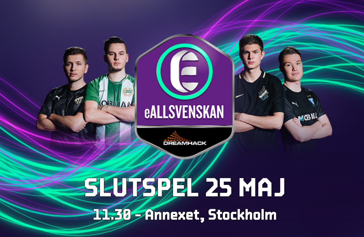 Snart dags för final i eAllsvenskan