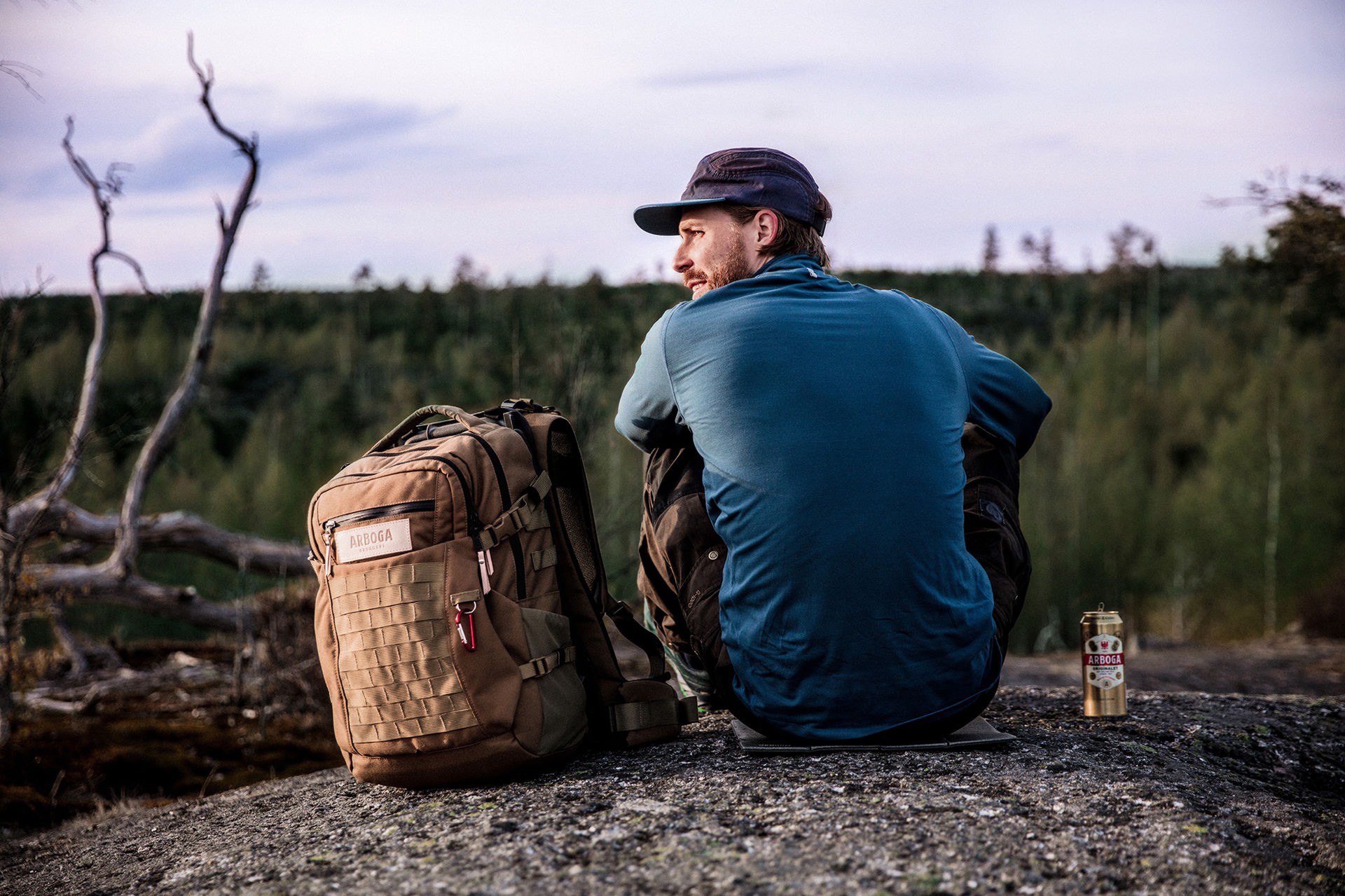 Ölryggsäck med anti-skakteknik