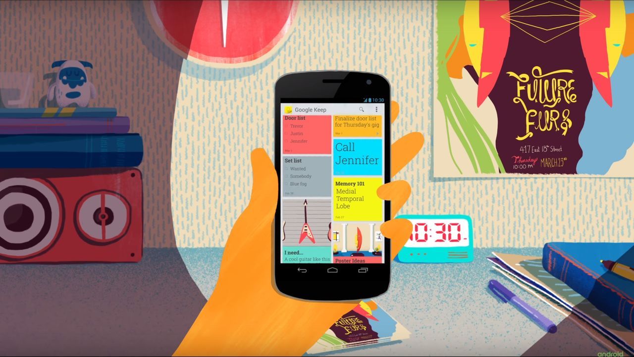 Google Keep får mörkt läge