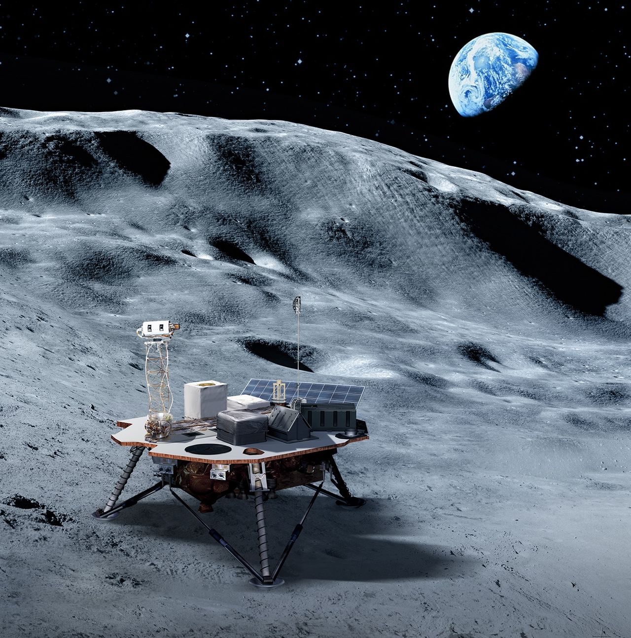 NASA har utsett de första företagen som ska landa på månen