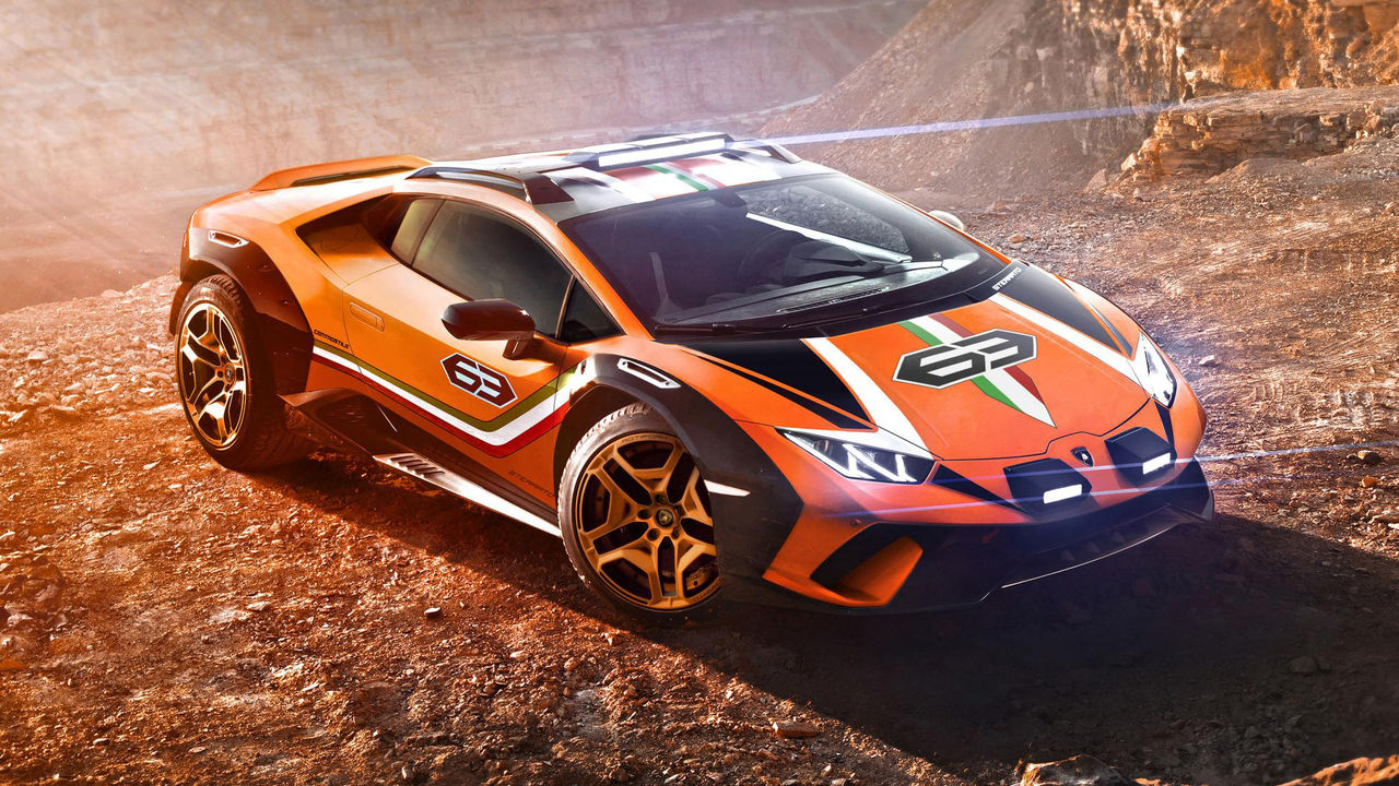 Lamborghini har byggt en offroad-version av Huracán