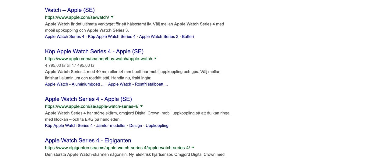 Google ska sluta visa sökresultat från samma källa