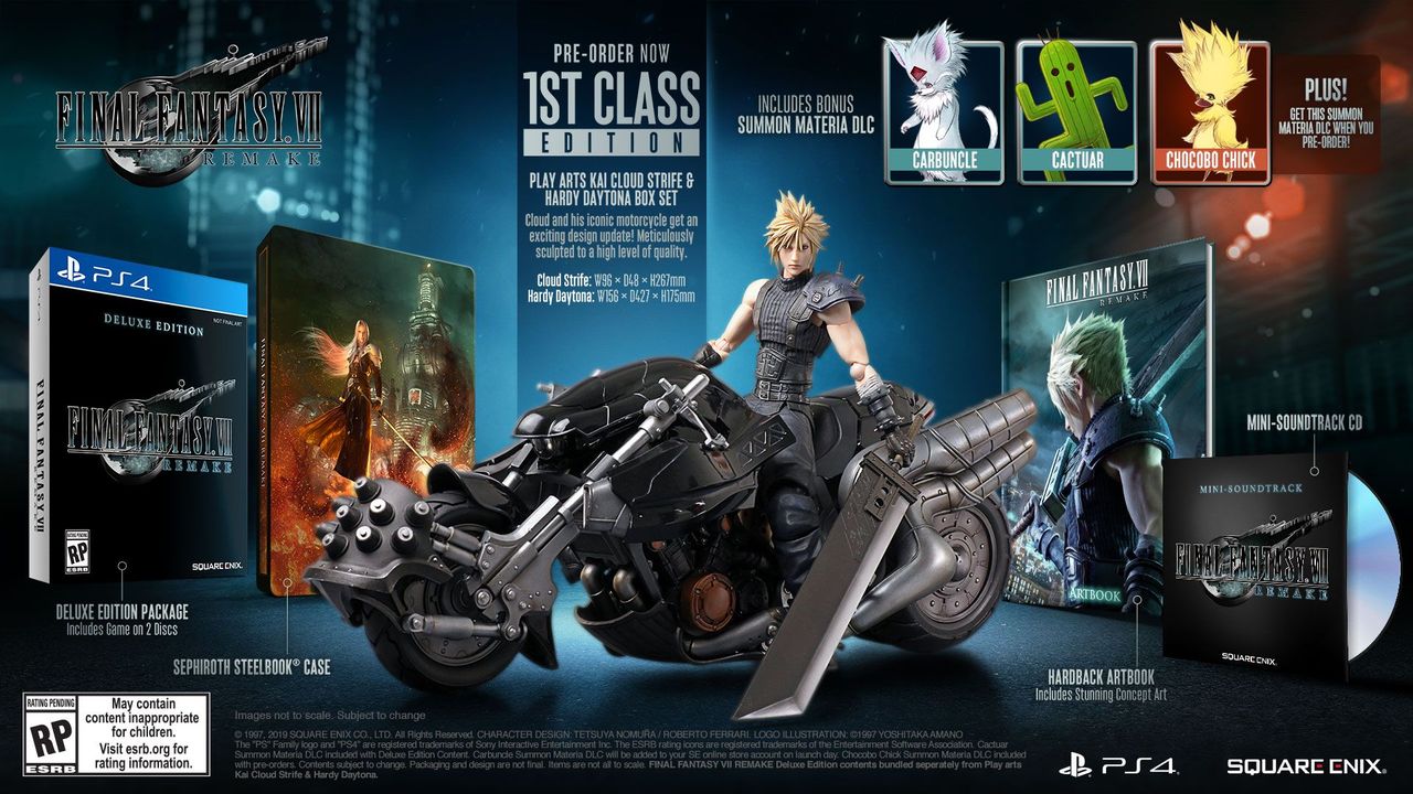 Nu kan du förboka exklusivt Final Fantasy VII Remake-paket