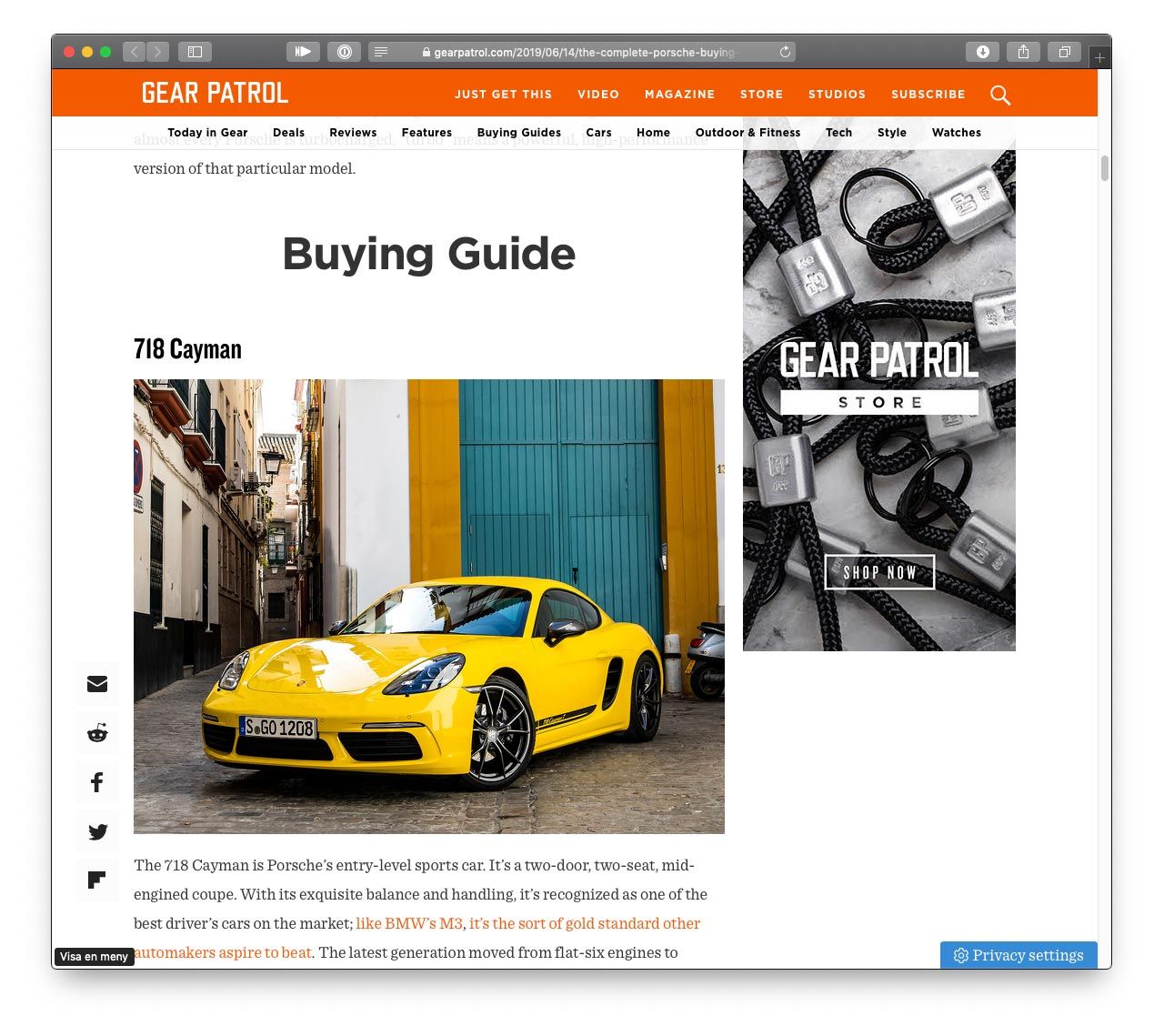 En komplett köpguide till Porsches alla modeller