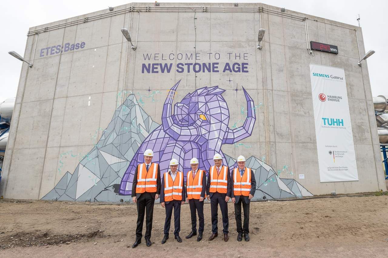 Siemens Gamesa visar upp ellagring i vulkanstenar