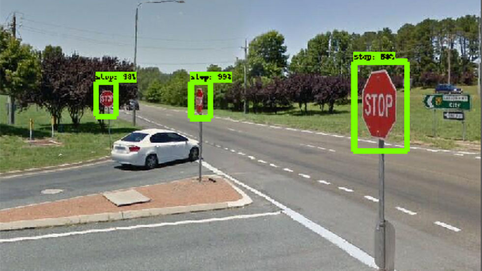 AI används för att hitta trasiga vägskyltar