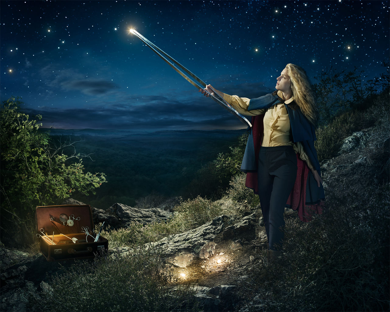 Se hur konstnären Erik Johansson skapade sitt senaste alster