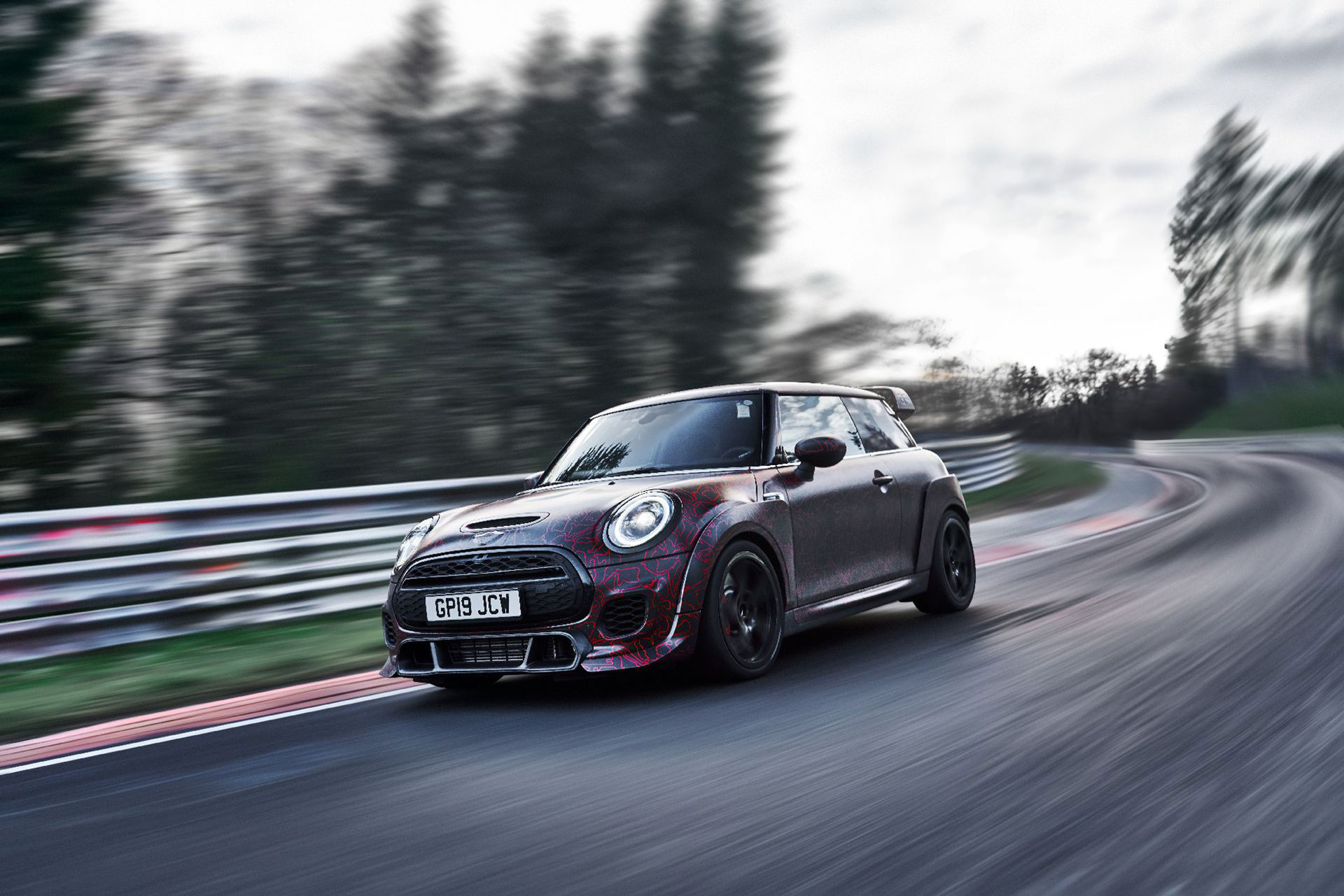 Nya Mini John Cooper Works GP har varit på Ringen