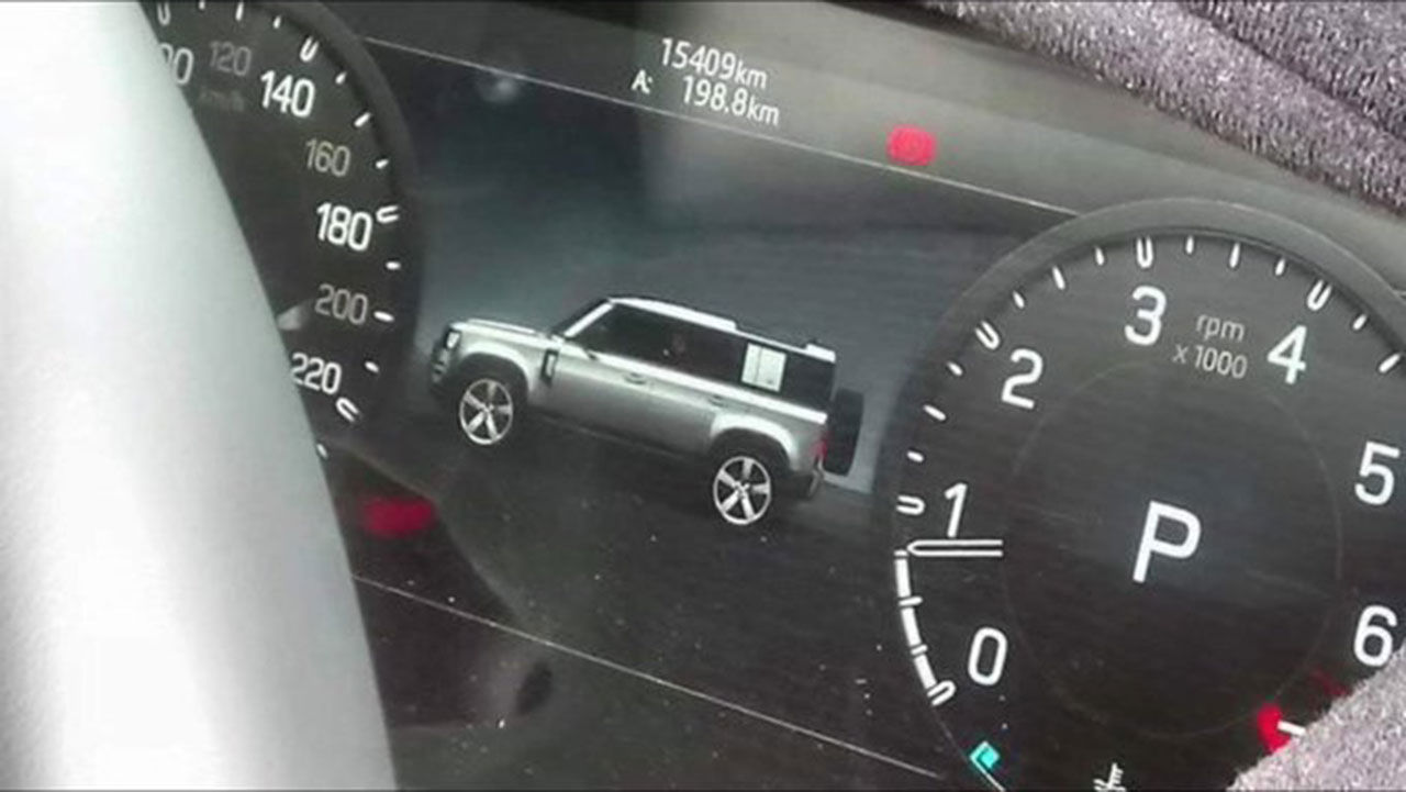 Nya Land Rover Defender läcker ut