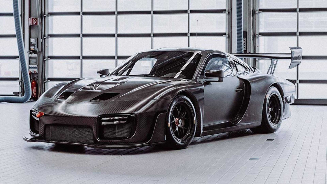 Porsche visar nya 935 naken