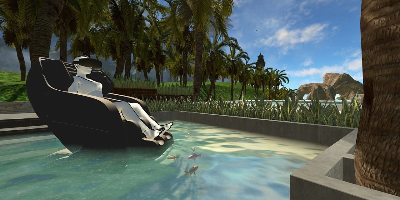 Snart kan du få massage i virtual reality-världar