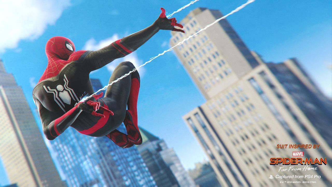 Dräkter från Spider-Man: Far From Home kommer till Spider-Man