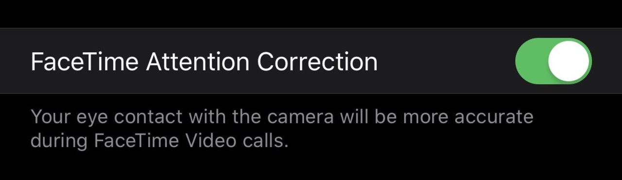 iOS 13 simulerar ögonkontakt i FaceTime