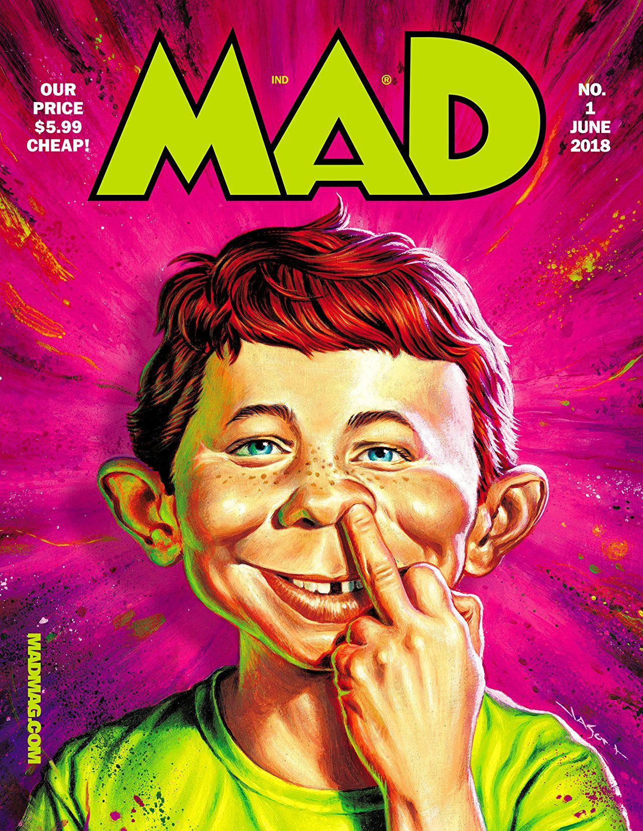 MAD Magazine läggs typ ner. Legendarisk satirtidning slutar att ge ut