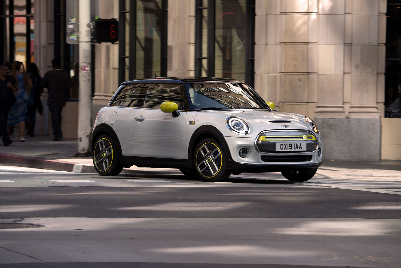 Nu är den här - helt eldrivna Mini Cooper