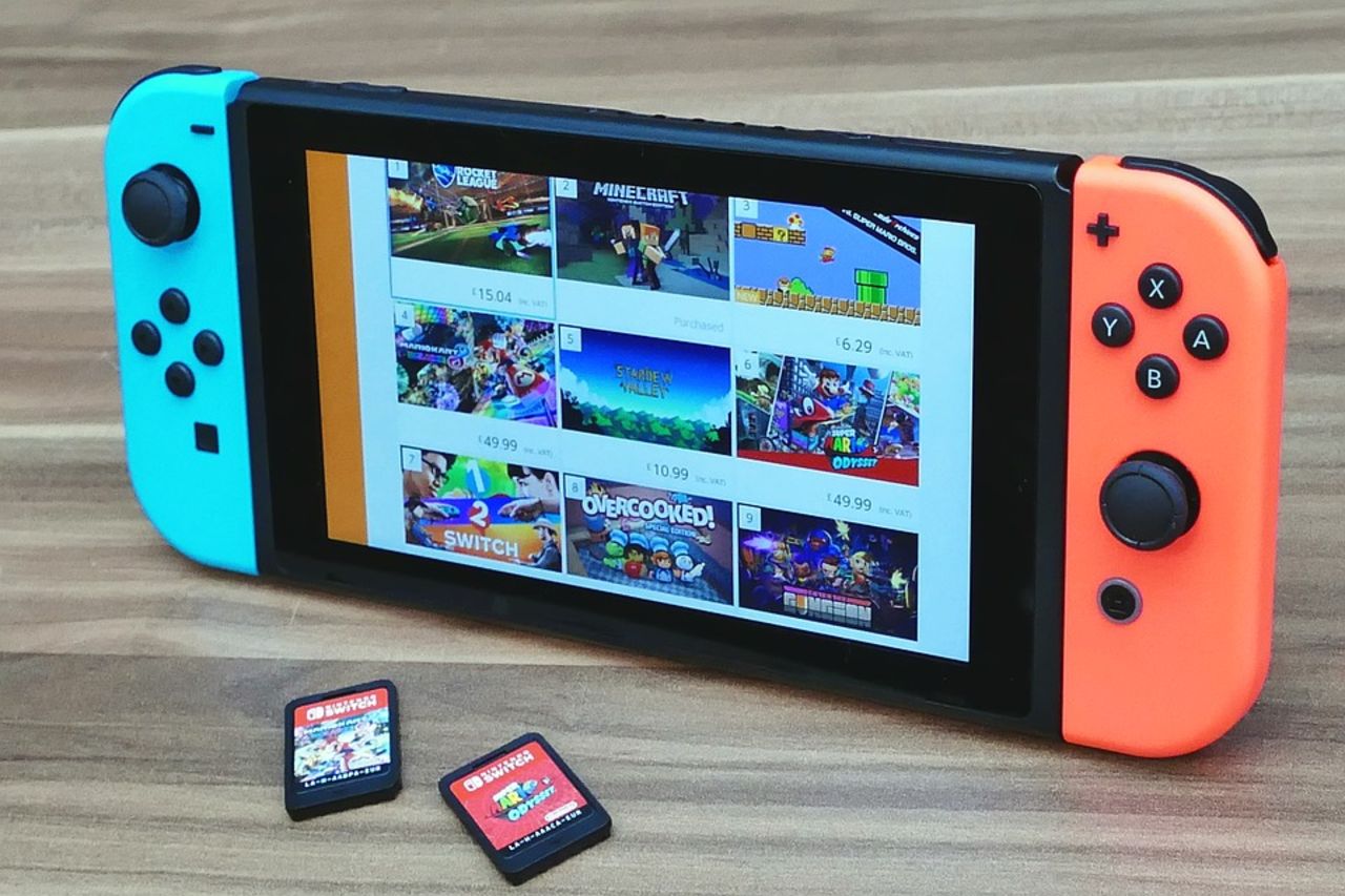 Nintendo Switch uppdateras