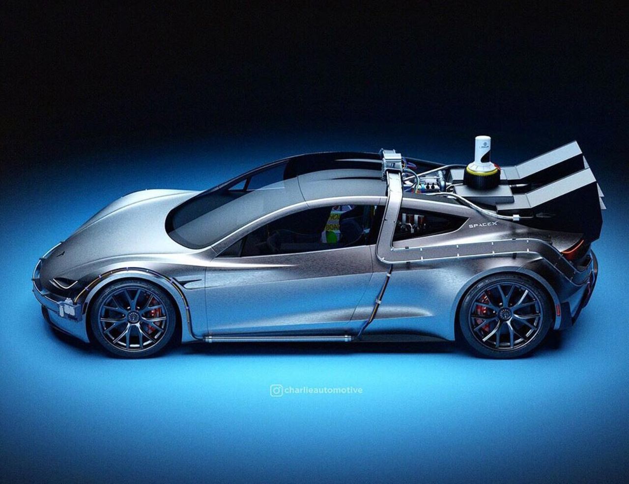 Teslas raketer kommer ligga bakom nummerplåten