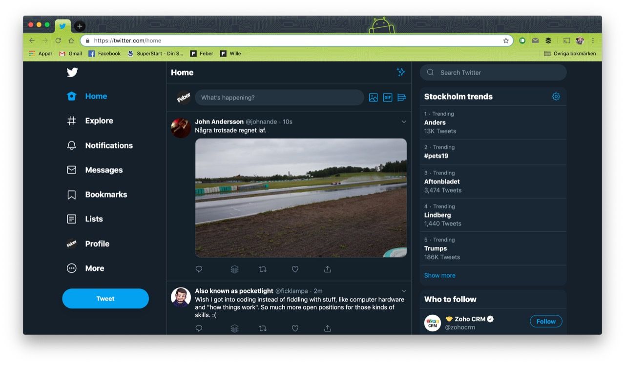 Nu släpps nya Twitter.com