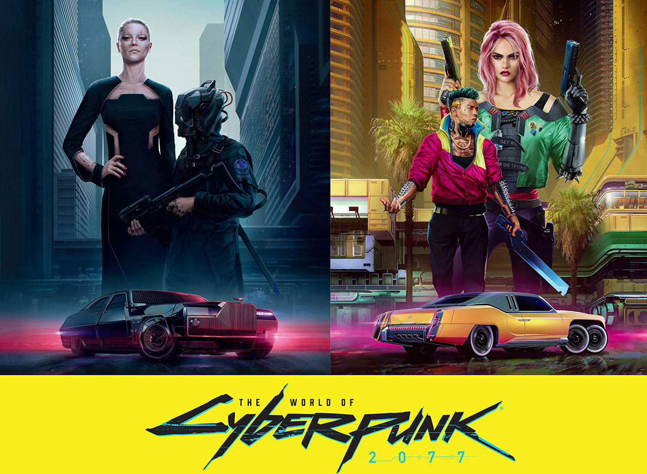 Lär känna Cyberpunk 2077-världen med tjusig konstbok