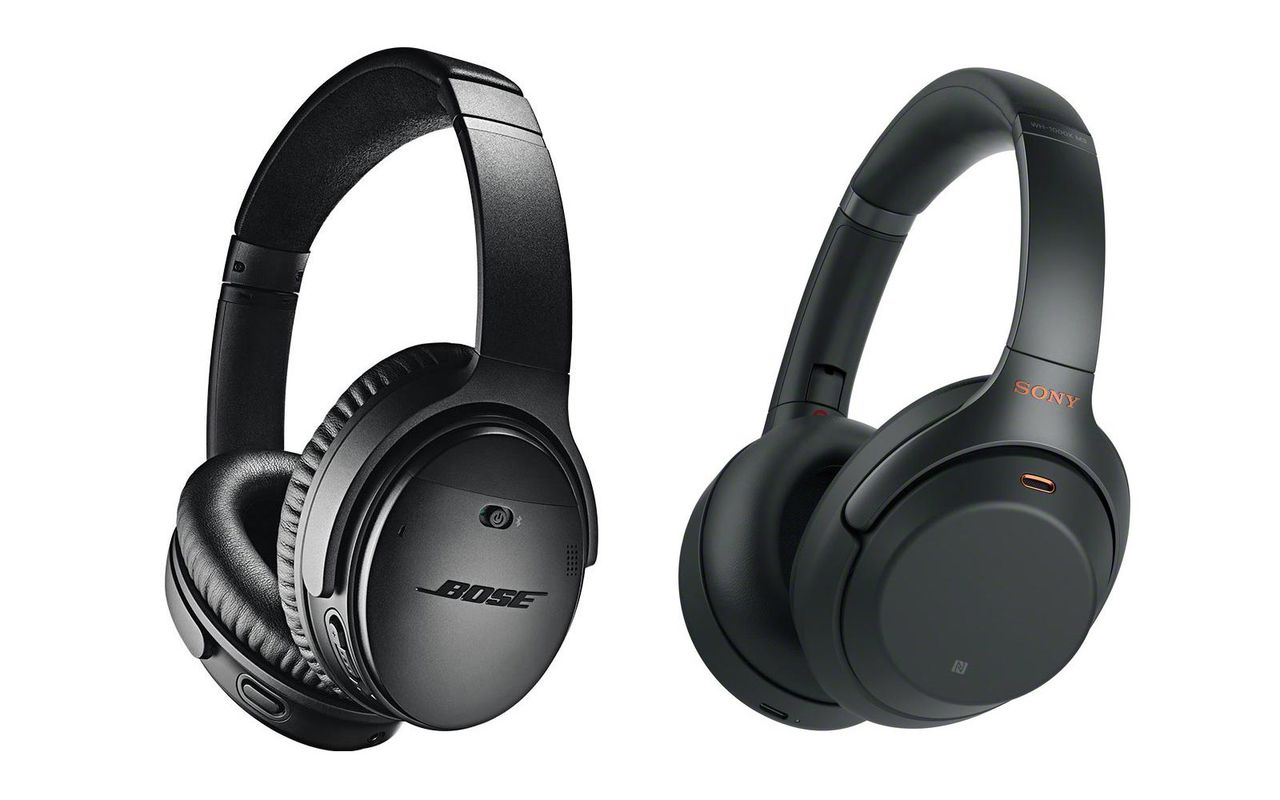 Två brusreducerande lurar av toppklass