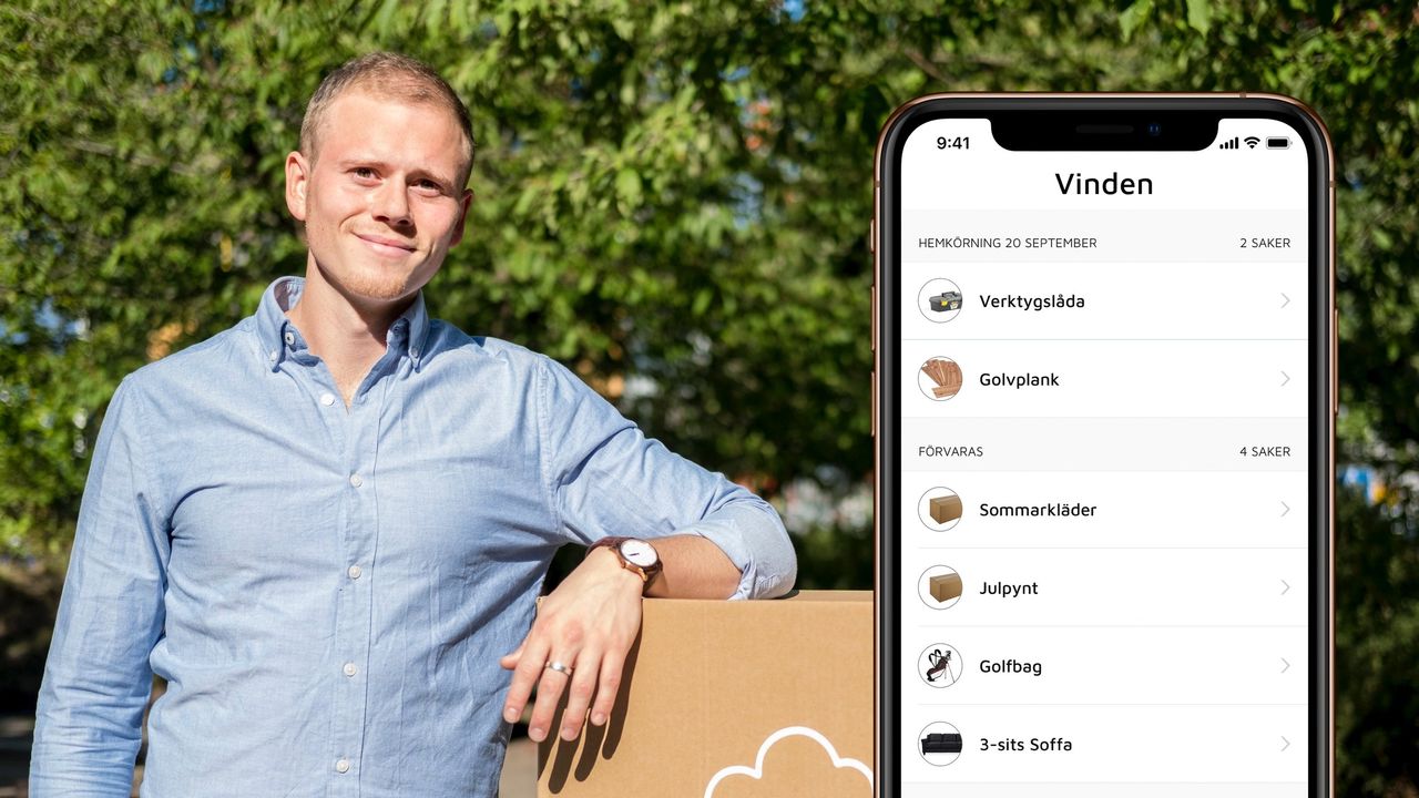 Förvara dina prylar på Vinden om du inte vill ha dem hemma