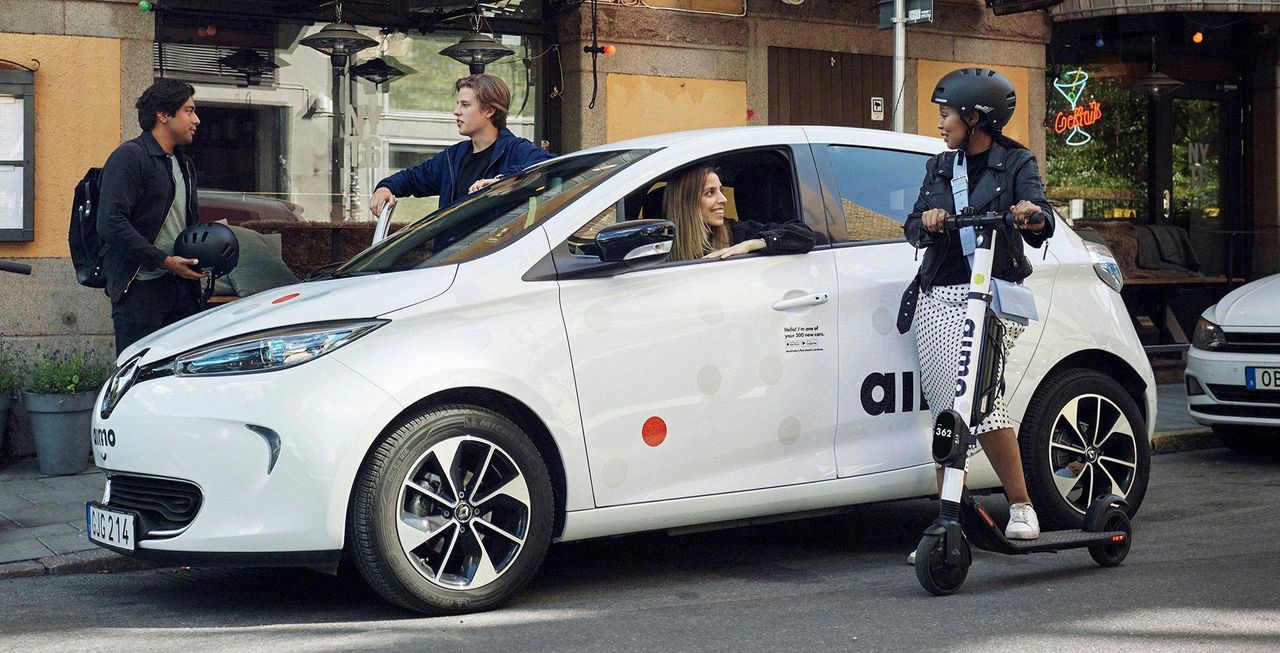 Aimo börjar med sparkcyklar i Stockholm