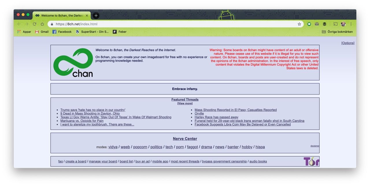 Cloudflare säger hejdå till 8chan