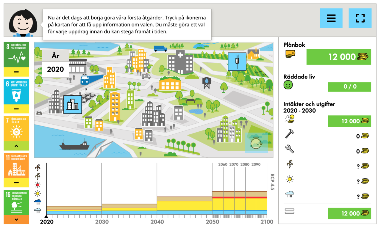 SMHI lanserar Klimatanpassningsspelet
