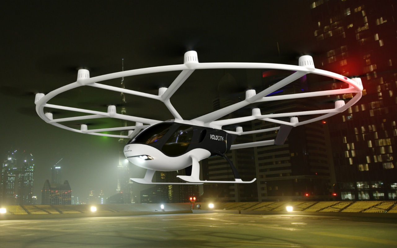 Volocopter presenterar VoloCity