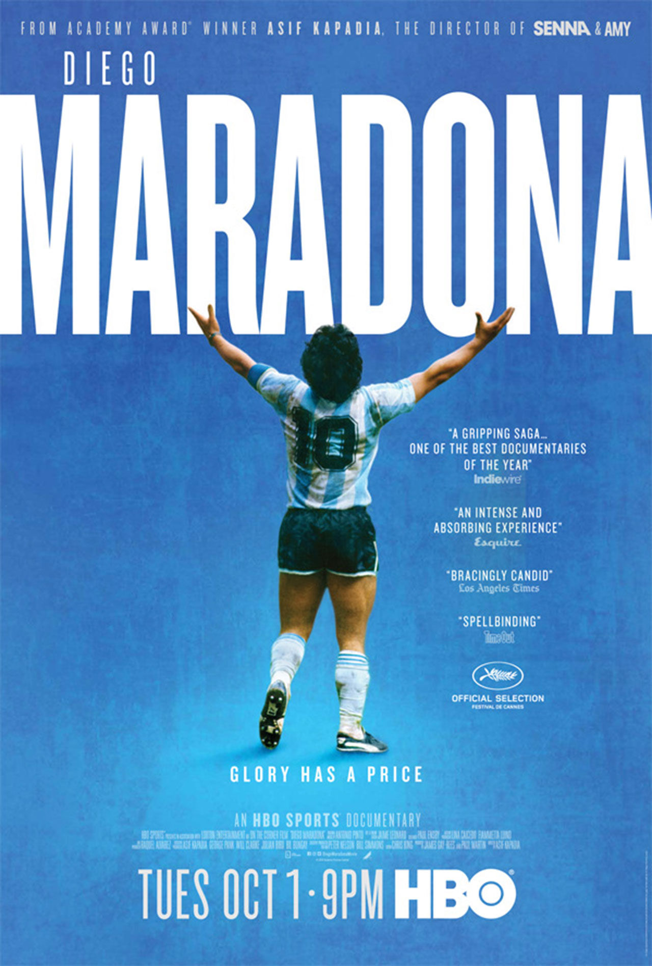 Teaser för dokumentären om Maradona