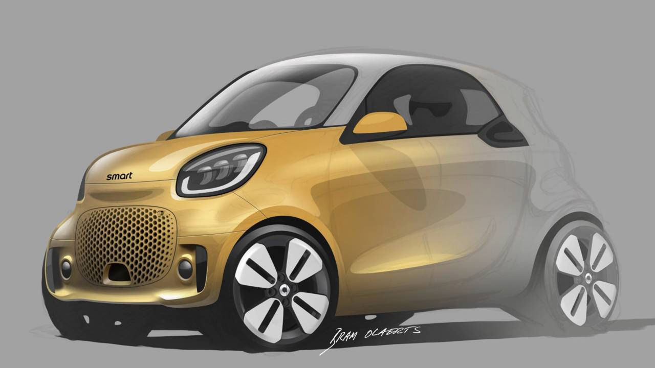 Smart EQ ForTwo och EQ ForFour får facelift