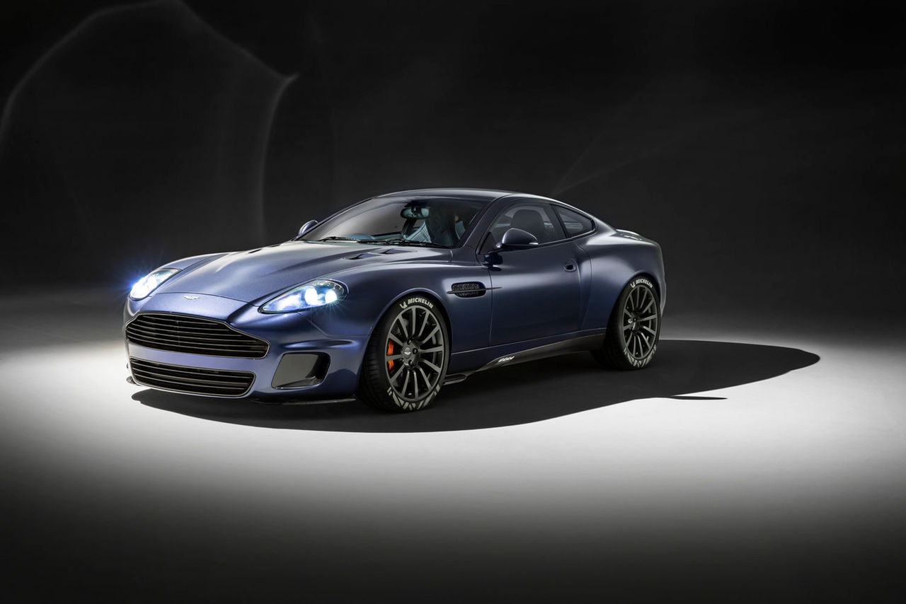 Ian Callum presenterar specialbyggd Aston Martin Vanquish