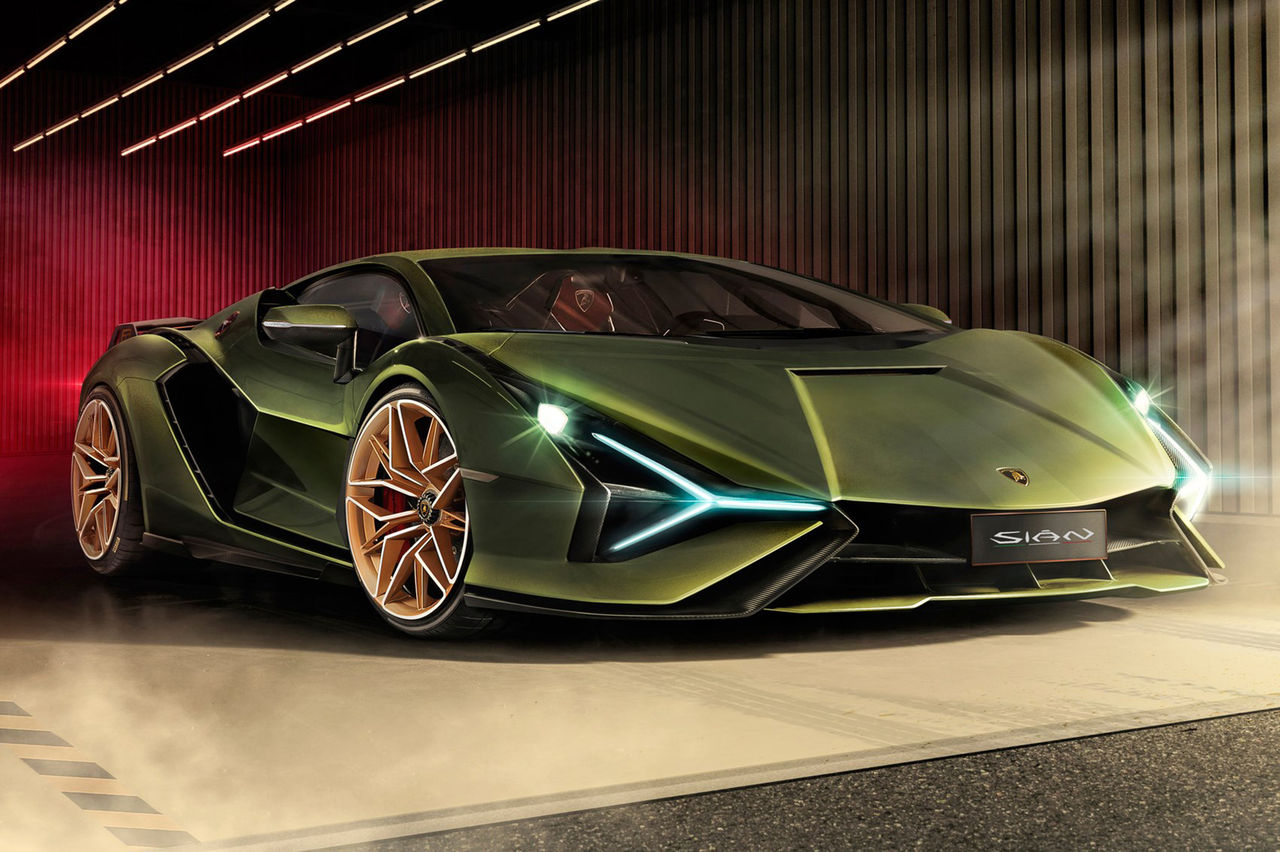 Lamborghini presenterar sin första hybrid - Sián. Har superkapacitator ...