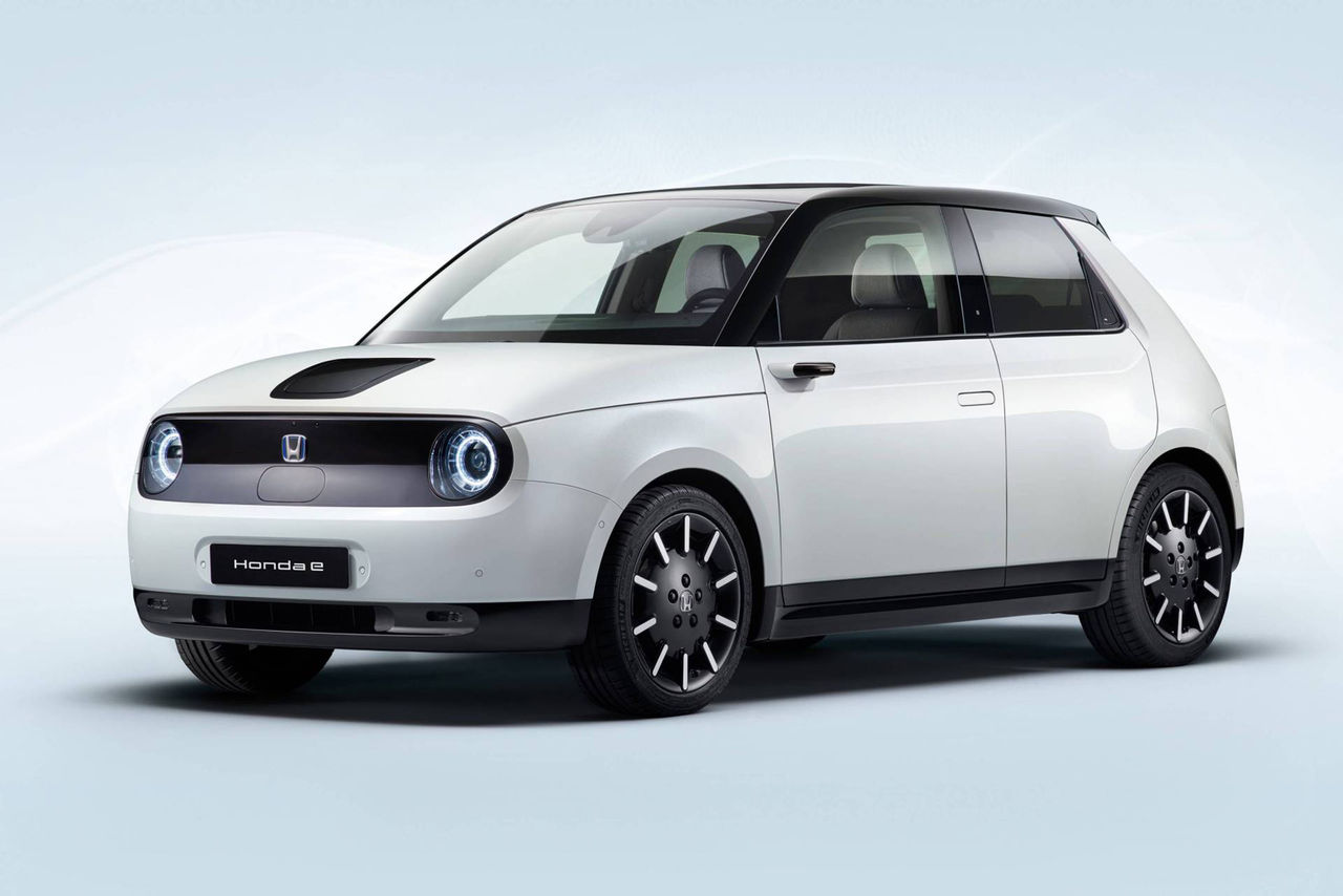 Honda e presenterad i produktionskläder
