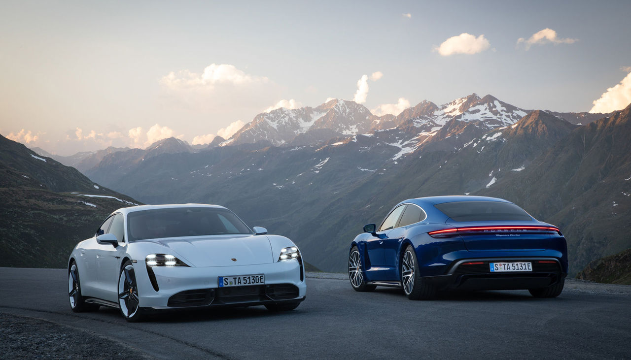 Nu är den här - Porsches eldrivna modell Taycan