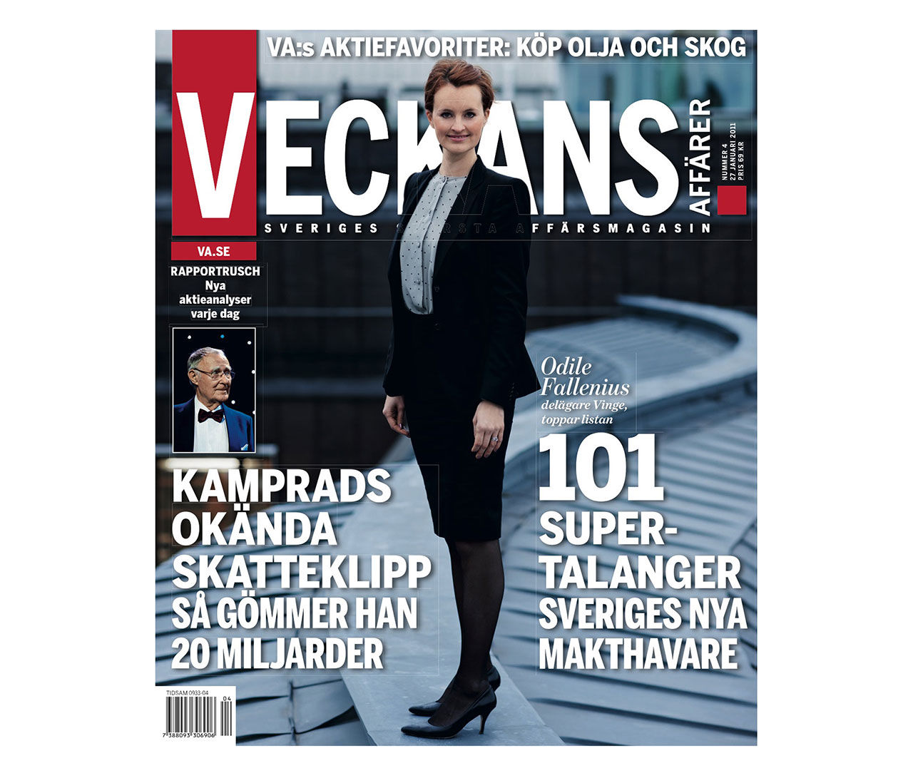 Affärstidningen Veckans Affärer läggs ner